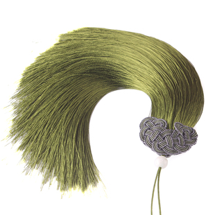 纯手工精致中国结弯花盘扣金钱结人造丝真丝流苏穗子汽车挂件吊穗