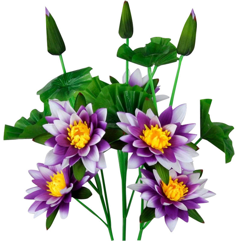 佛前供花供佛仿真荷花