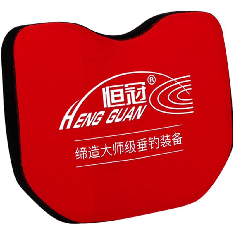恒冠钓箱坐垫钓鱼夏季透气加厚防水吸盘高弹记忆垫清凉渔具品配件