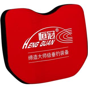 恒冠钓箱坐垫钓鱼夏季透气加厚防水吸盘高弹记忆垫清凉渔具品配件