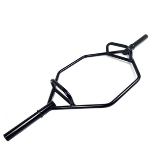 深蹲硬拉耸肩六角杠专业环型奥杆杠铃杆 健身房室内运动健身器材