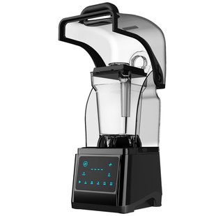 蓝卡斯沙冰机商用奶茶店奶盖机刨冰机带隔音罩破壁机多功能萃茶机