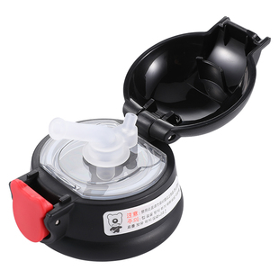 杯具熊保温杯配件官方正品儿童壶杯盖水杯盖子原装杯套吸管吸嘴