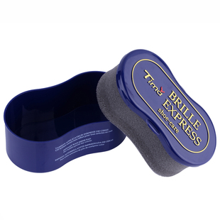 进口液体鞋油鞋擦皮鞋擦鞋工具光亮海绵擦鞋刷擦鞋工具 无色鞋油