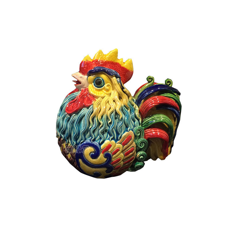 陶瓷工艺品石湾公仔可爱小鸡简约