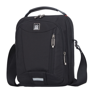 杉木山装百搭休闲商务竖型男包