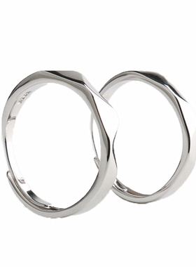 s925纯银泰银戒指日韩学生食指女