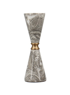 大理石烛台高级餐厅轻奢风工艺品