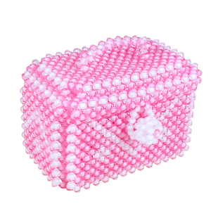 diy手工串珠百宝箱收纳盒材料包珠子编织盒子家居饰品摆件包邮