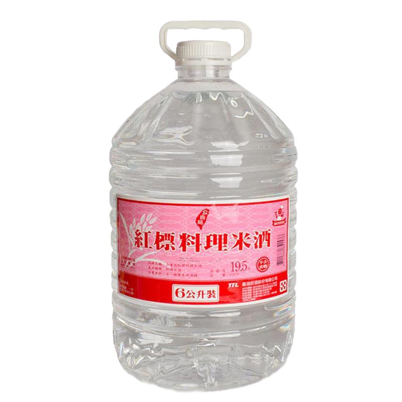 包邮台湾风味红标料理米酒5L 月子水三杯鸡卤肉饭去腥提味调味料