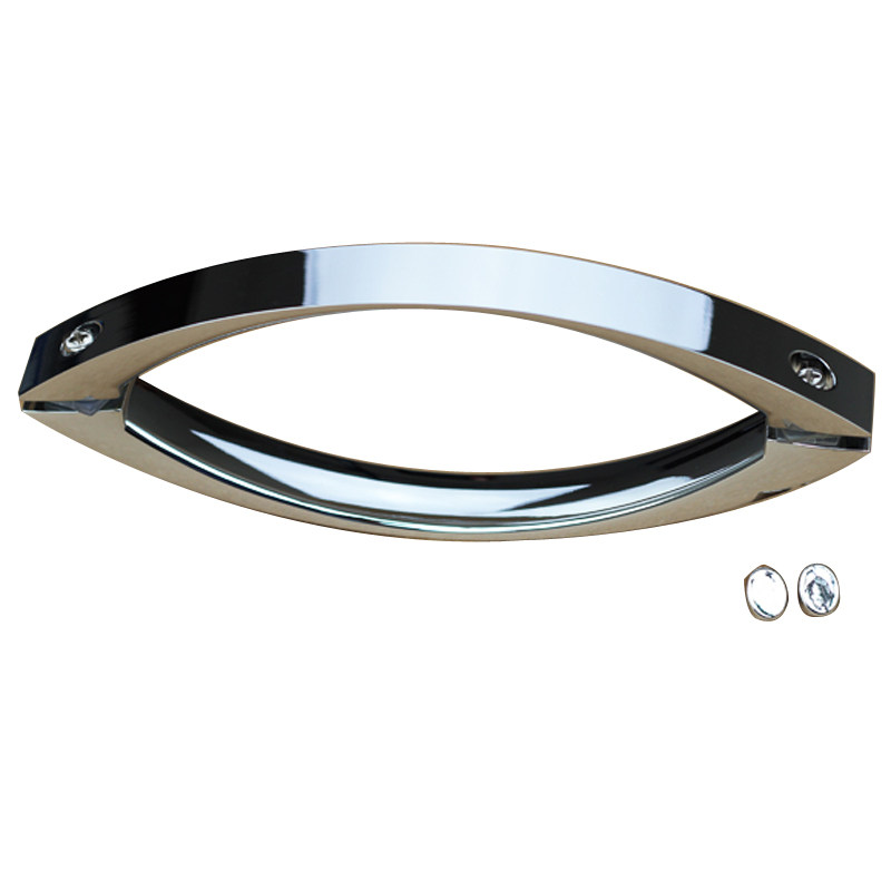 淋浴房拉手玻璃门拉手移门对装把手孔距145 浴室冲凉房推拉门拉手