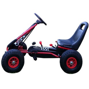 儿童脚踏充气卡丁四轮小孩男宝宝沙滩广场公园代步玩具可坐自行车