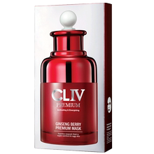 cliv皙俪思人参补水精华女5片面膜1