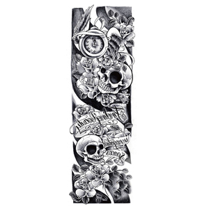 ins纹身贴防水女持久韩国仿真锁骨樱花小清新脚踝可爱情侣猫咪鸟