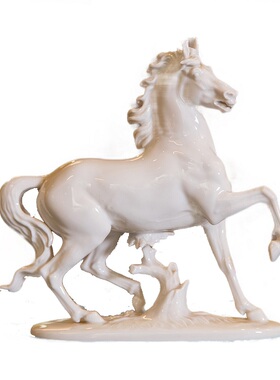 工艺摆件白瓷家居客厅商务装饰品