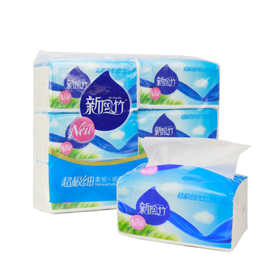 凤竹商用商用挂式抽纸4层加厚