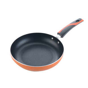 中康红花郎无油烟平底锅家用不粘锅煎锅牛排锅电磁炉燃气炉通用
