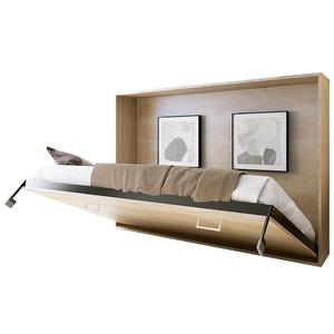 隐形床壁床衣柜一体书房折叠床侧翻转多功能隐藏床墨菲床五金配件