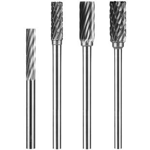 金鹰牌硬质合金旋转锉钨钢磨头圆柱型柄3mm A3 A4 A5 A6 A0413M03