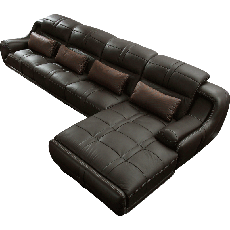 沃购进口头层黄牛皮大客厅真皮沙发口碑评测啥样?优缺点_经典曝光!