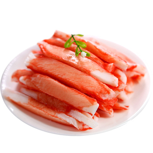 鲜有汇聚 泰国进口蟹味鱼浆条蟹香蟹柳120g日本料理寿司火锅食材