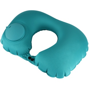 按压充气u型枕护颈枕旅行神器脖子便携飞机午睡吹气旅游枕头u形枕