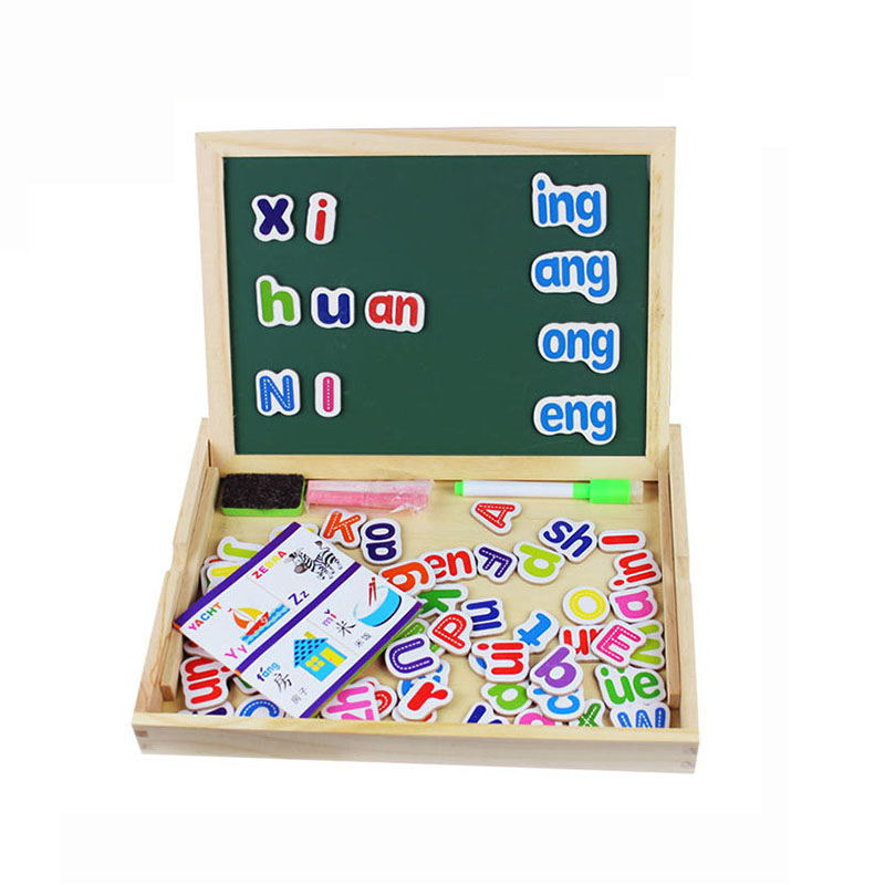 幼儿园磁性拼音汉字画板益智玩具