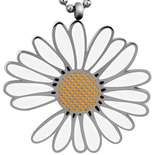 小雏菊反战项链男士潮简约嘻哈街头吊坠女潮牌百搭潮人挂饰品