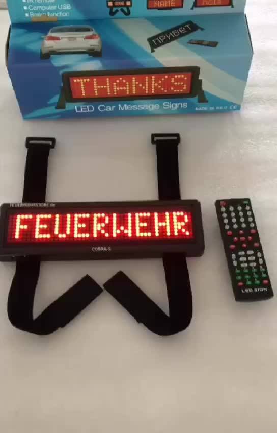 Rechargeable Battery Nylon Straps Mounted Car Sun Visors Window Led