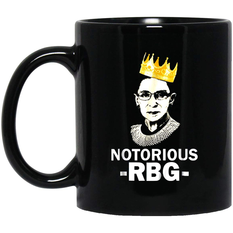 鲁斯巴德金斯伯格陶瓷咖啡马克杯子水杯I Dissent RBG Coffee Mug