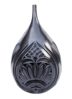 中式风客厅卧室床头水滴装饰品