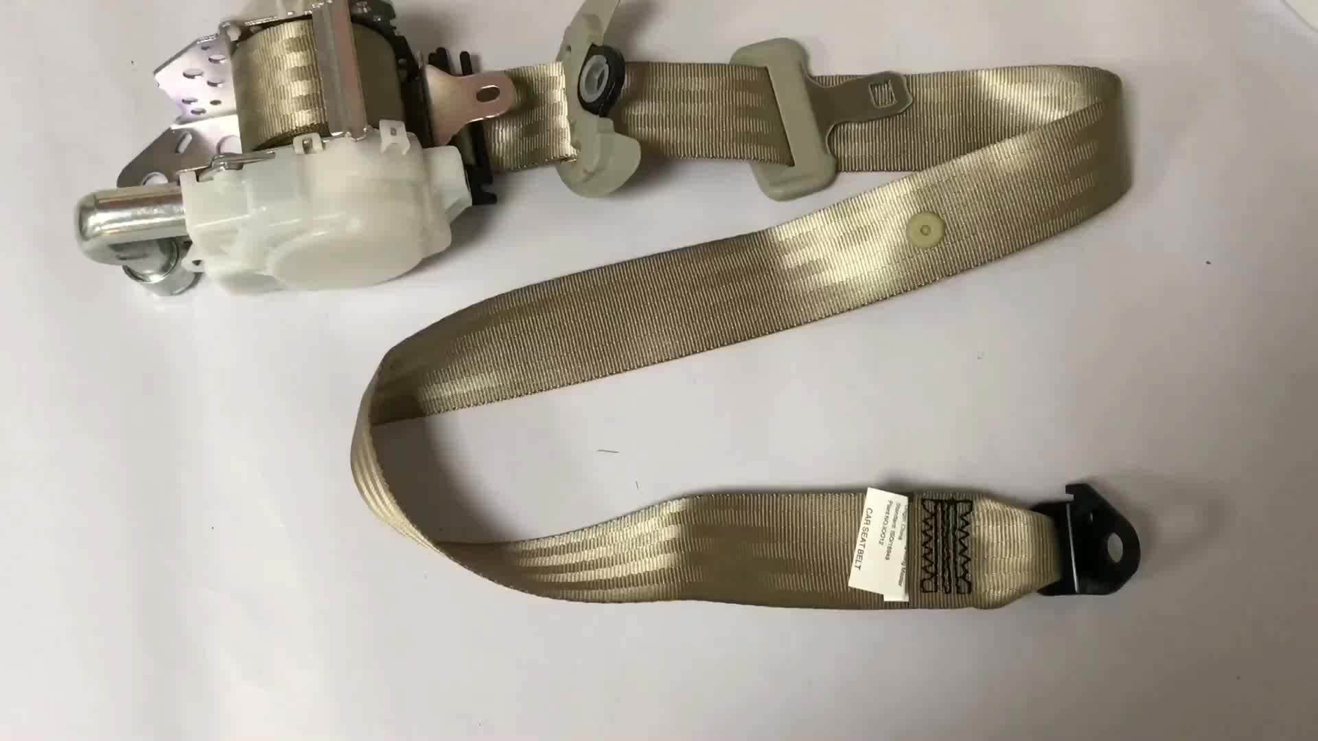 Autocar Seatbelts Oem Service Offered/ Car Pretensioner Seat Belts