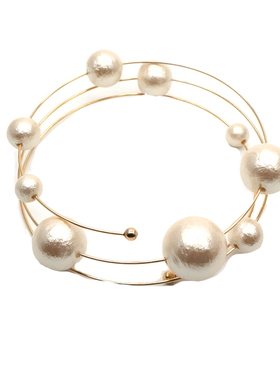 进口棉花行星银河系珍珠手镯