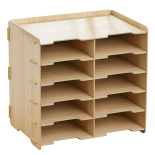 送货单收纳盒票据增值税发票分类盒财务A5单据整理架快递单收纳架