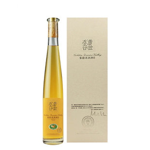 张裕金钻级冰酒 甜白葡萄酒辽宁黄金冰谷酒庄375ml赠手提袋正品