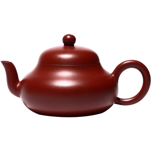 宜兴紫砂壶手工君德大红袍小容量120cc功夫泡茶壶手工