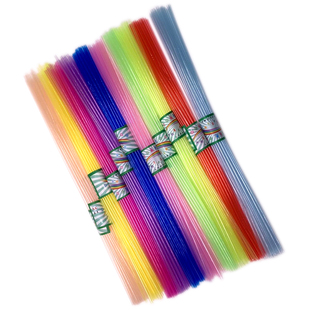 夜光星星管五角星塑料吸管DIY叠星星的管子许愿漂流瓶幸运星折纸