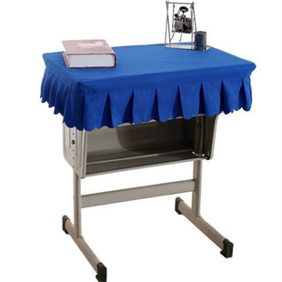 环保加厚学生桌布课桌套凳子套讲台套培训桌桌罩多色可定做