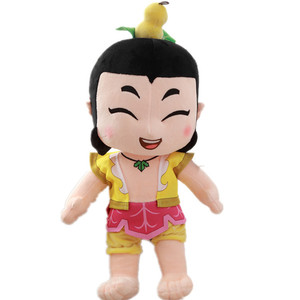 正版金刚葫芦娃兄弟公仔毛绒玩具littlecucu抱枕娃娃儿童生日礼物