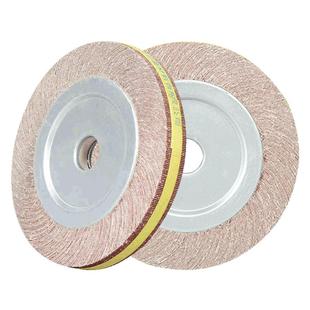 千叶轮抛光轮100 150 200300砂布轮卡盘砂纸轮不锈钢打磨片千页轮