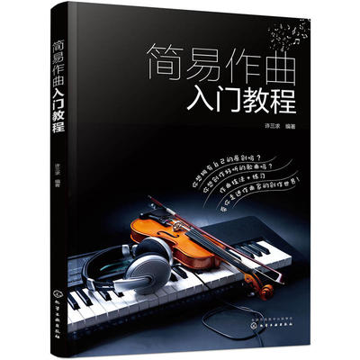 简易作曲入门教程 歌曲写作教程书籍填词作曲基础知识流行音乐流行歌曲创作基础入门指导学习作曲作词技法基础入门教程书