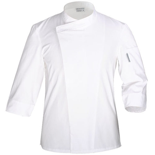 厨乐乐正品厨师服工作服男装七分袖酒店饭店厨房专用秋冬透气工服
