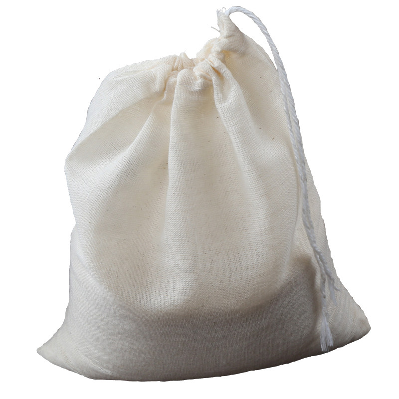 15个30*40cm煎药袋卤料包纯棉纱布豆浆隔渣袋大号中药 泡酒过滤袋