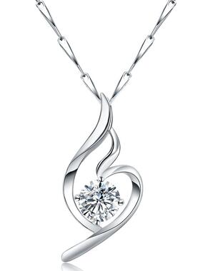 学生创意潮人森系吊坠纯银项链