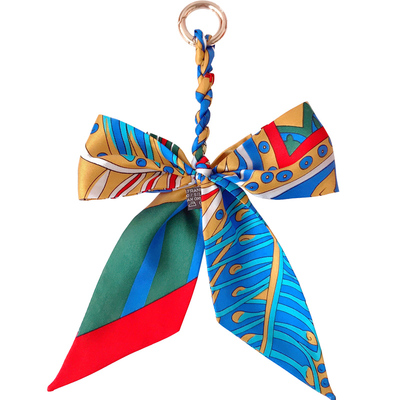 时尚蝴蝶结diy辫子编织饰品挂坠