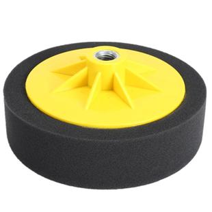 6寸汽车美容抛光轮进口打蜡海绵轮抛光机海绵球镜面抛光盘打蜡盘