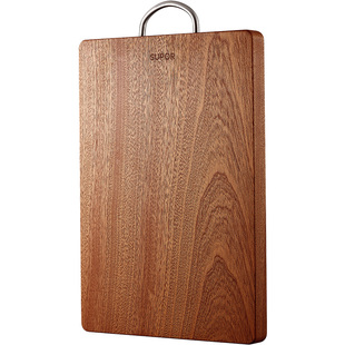 苏泊尔菜板乌檀木实木砧板家用切菜板占板菜墩粘板圆切板厨房案板