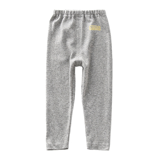 2条装儿童男宝宝纯棉打底裤秋裤保暖裤子男孩长裤睡裤衬裤家居裤