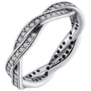 HFGT925纯银大象家族 复古镶嵌梵高星空年轮斗牛犬命运之轮戒指