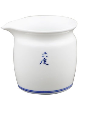景德镇手绘青花双线公道杯茶海
